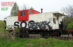 Soo 90 project caboose provided just enough delay to get this shot!